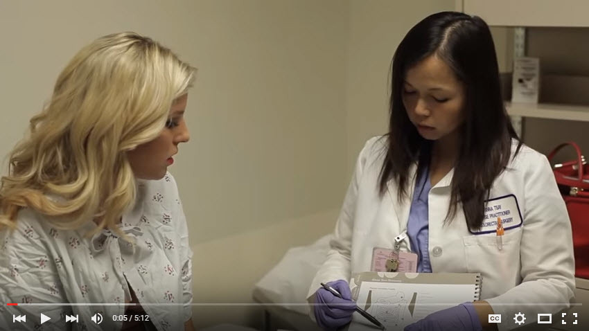 a doctor and a patient